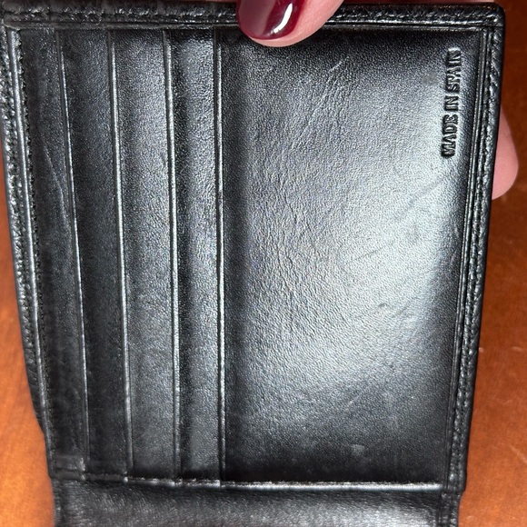 Black Bifold Loewe Wallet - Picture 6 of 8